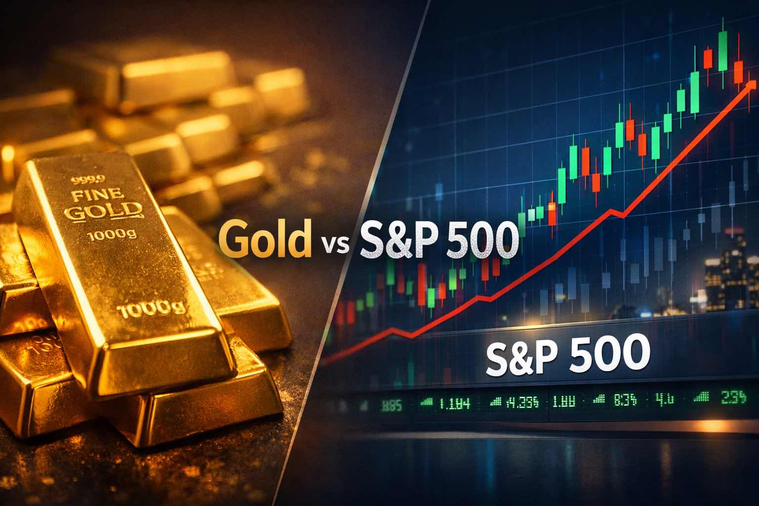 Gold Vs S&P 500: Which Is A Better Investment? - MARUDE.COM